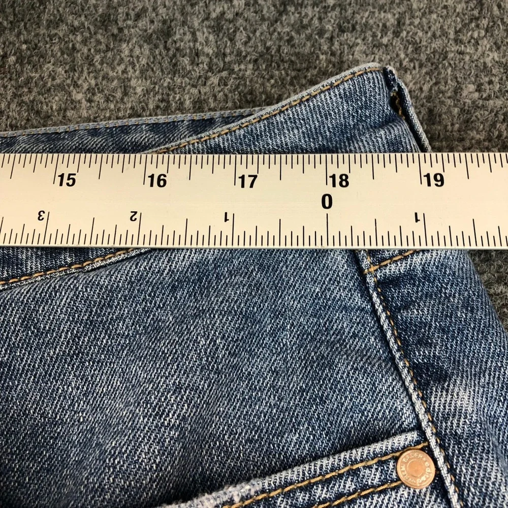 Edited by Remi Bader High Rise‎ Wide Leg Jeans Light Wash Size 16 VTG Y2K